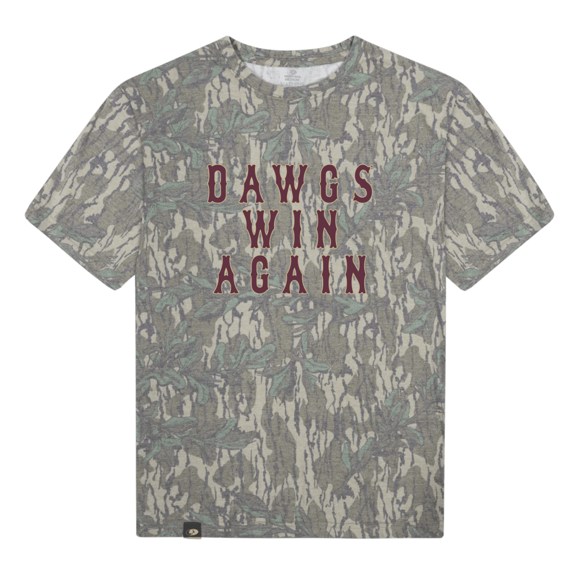 MSU Mossy Oak Dawgs Win Again Kids T-Shirt - Shop B - Unlimited - men tee