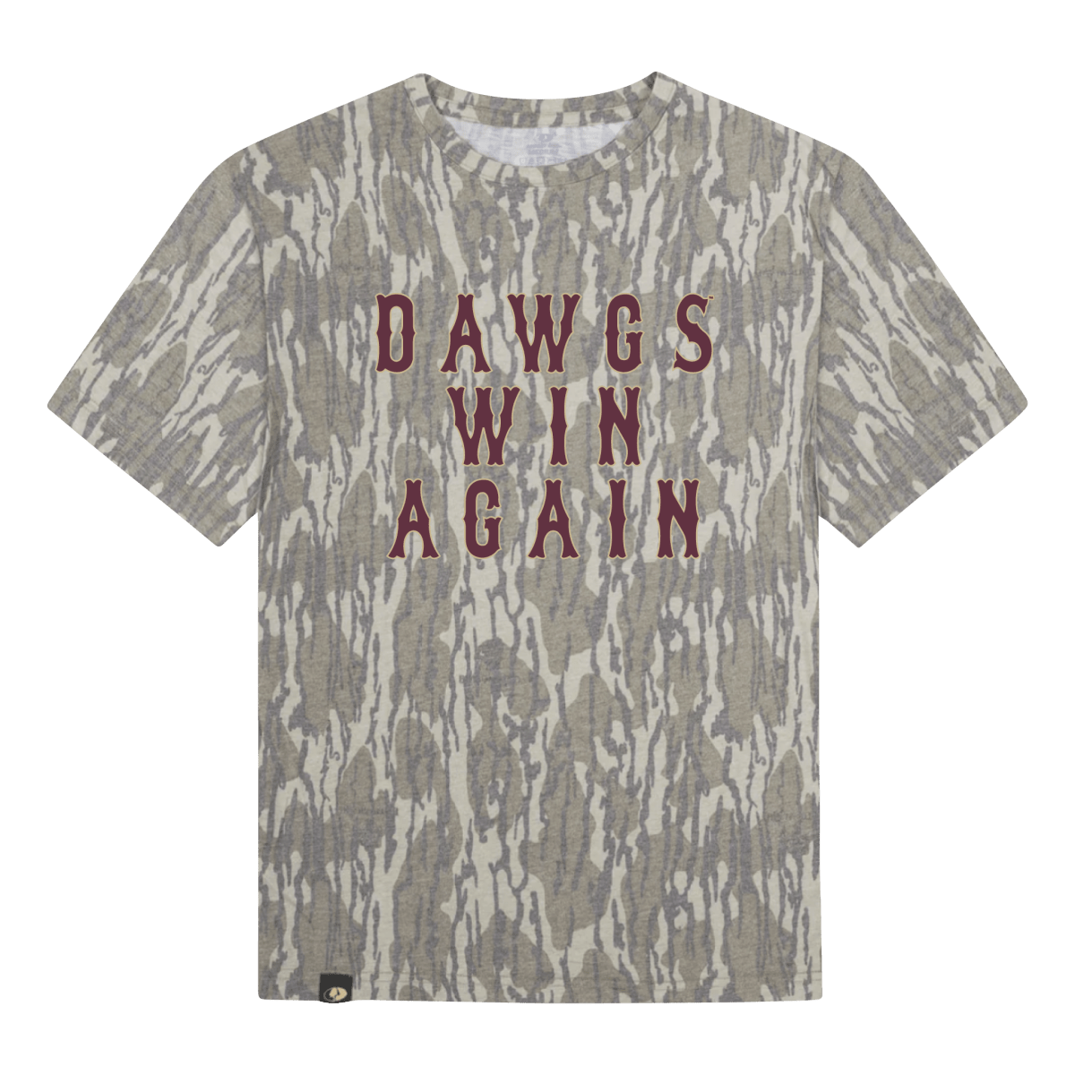 MSU Mossy Oak Dawgs Win Again T-shirt - Shop B - Unlimited - men tee