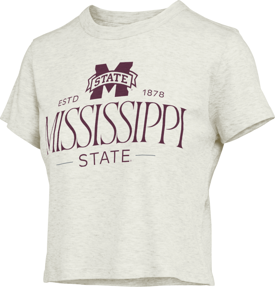 MSU Pressbox Danni Ribbed Short Sleeve Tee - Shop B - Unlimited - men tee