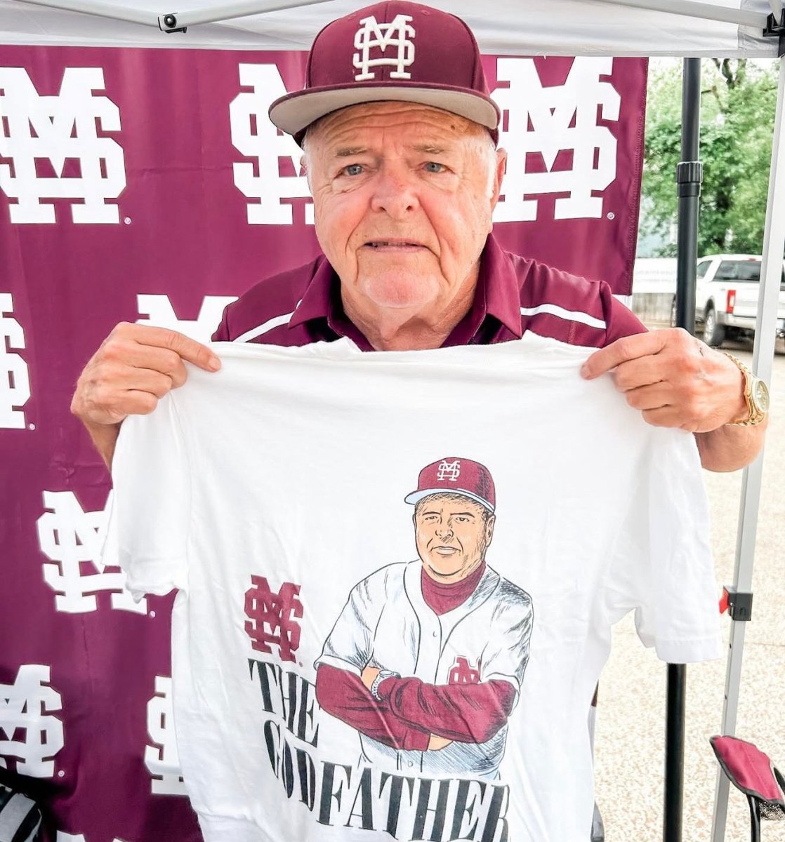 MSU Ron Polk The Godfather T-Shirt - Game Day Apparel - men tee