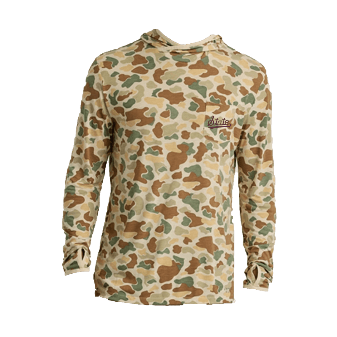 MSU Small Logo Free Fly Men's Bamboo Lightweight Hoodie - Shop B - Unlimited - men outerwear