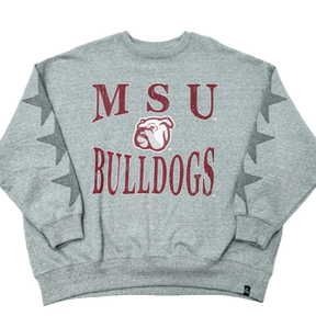 MSU Wynn Star Embellished Pullover - Shop B - Unlimited - women fleece