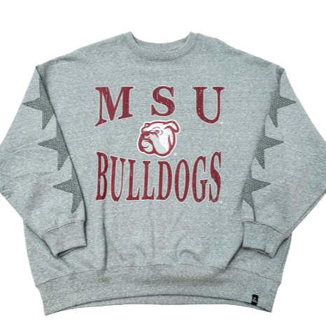 MSU Wynn Star Embellished Pullover - Shop B - Unlimited - women fleece