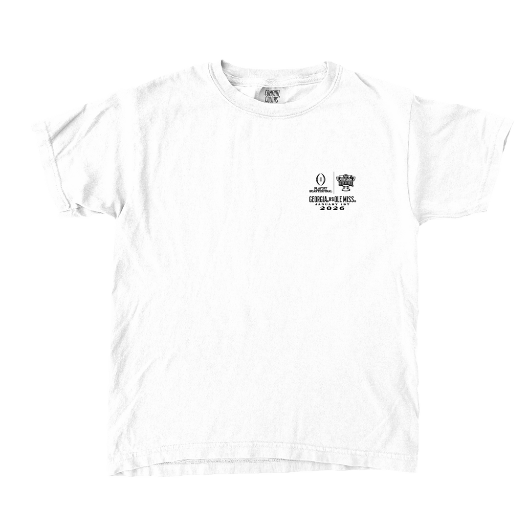 Ole Miss 2026 Allstate Sugar Bowl NOLA Youth T-Shirt - Shop B - Unlimited - 