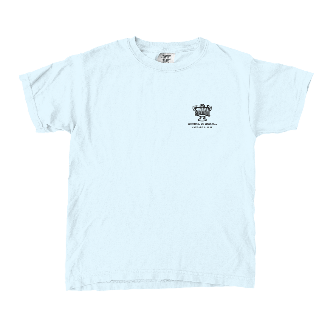 Ole Miss 2026 Allstate Sugar Bowl Street Tiles Youth T-Shirt - Shop B - Unlimited - 