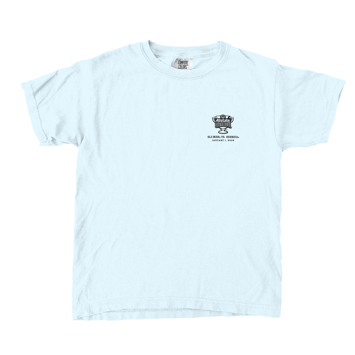 Ole Miss 2026 Allstate Sugar Bowl Street Tiles Youth T-Shirt - Shop B - Unlimited - 