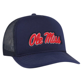 Ole Miss 47 Brand Foam Mesh Trucker Hat - Shop B - Unlimited - caps adjustable