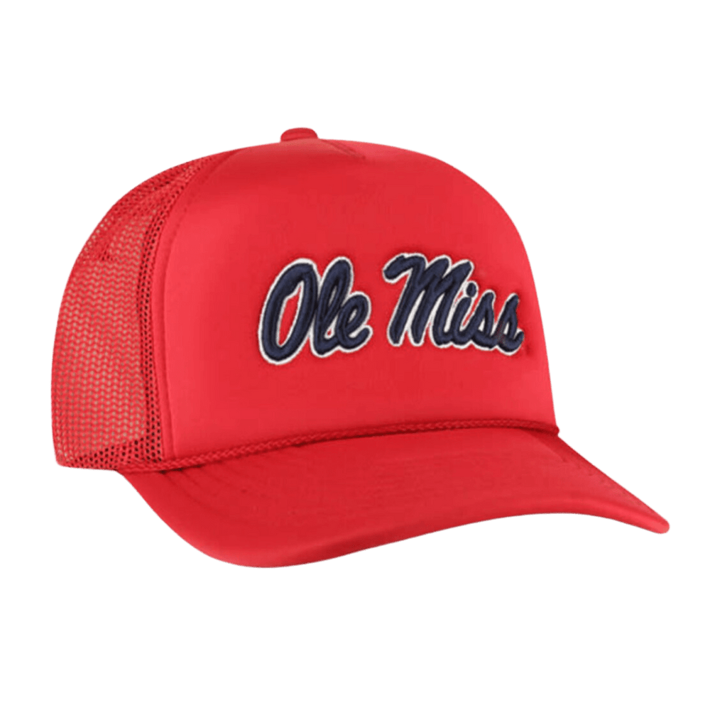Ole Miss 47 Brand Foam Mesh Trucker Hat - Shop B - Unlimited - caps adjustable