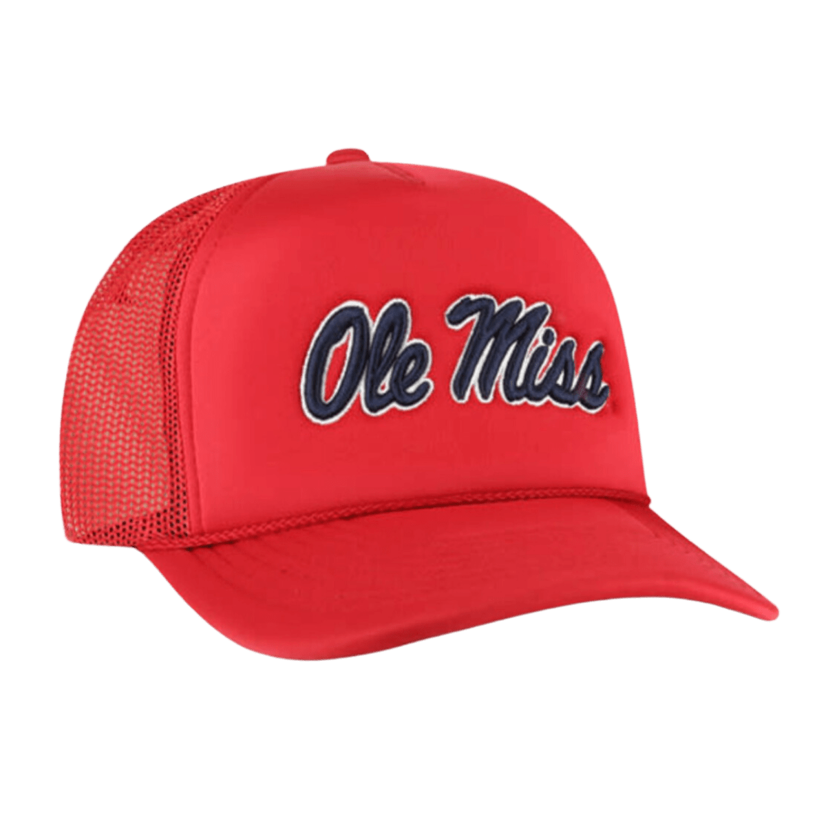 Ole Miss 47 Brand Foam Mesh Trucker Hat - Shop B - Unlimited - caps adjustable