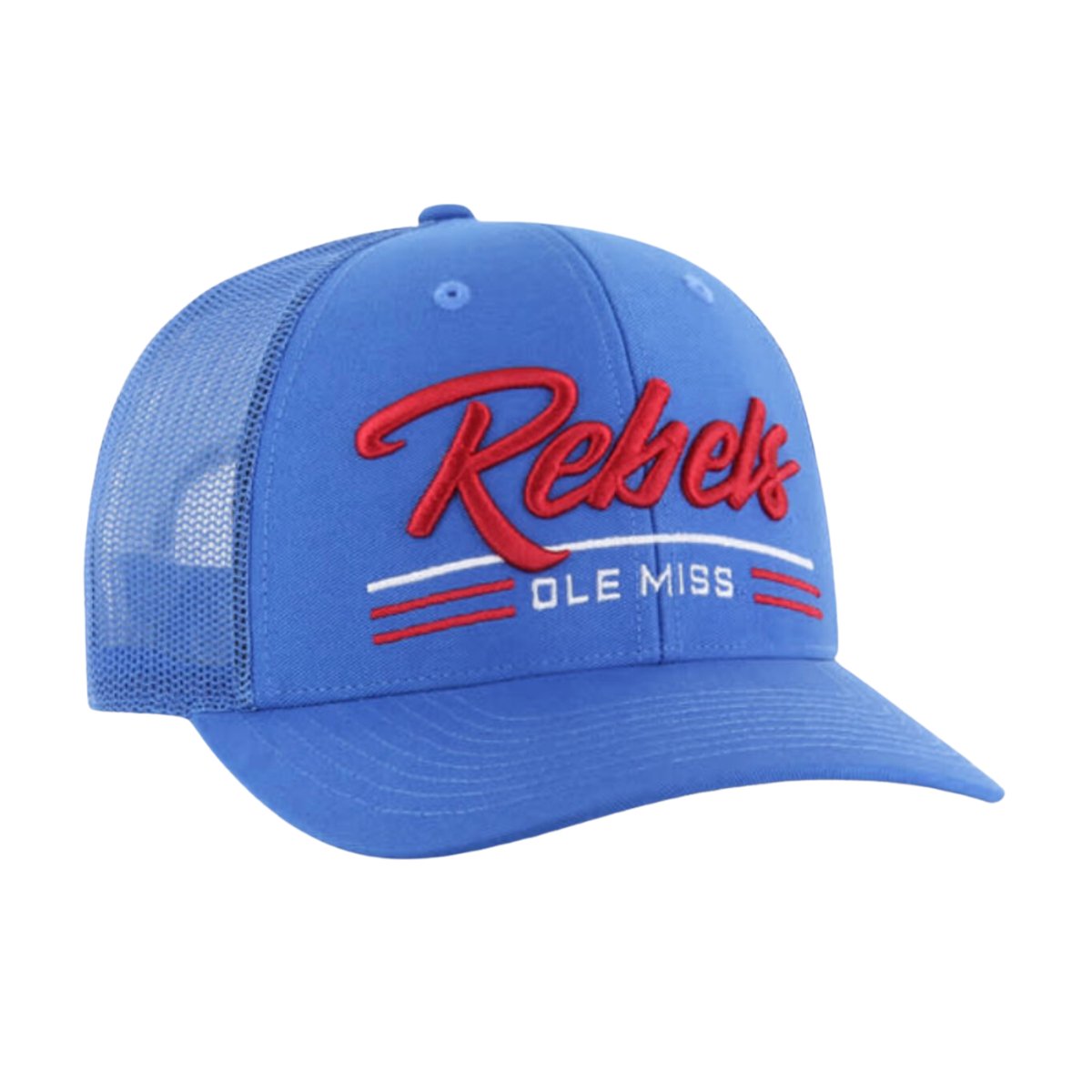 Ole Miss 47 Brand Garner Trucker Hat - Shop B - Unlimited - caps adjustable