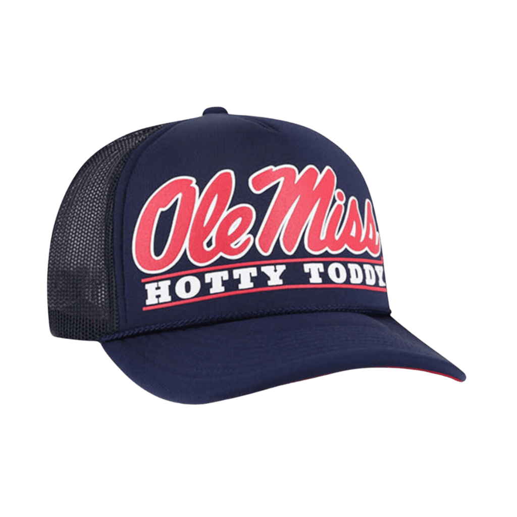 University of Mississippi Ole Miss 47 Brand Retro Region Foam Trucker Hat Shop.B Unlimited Shop B Unlimited