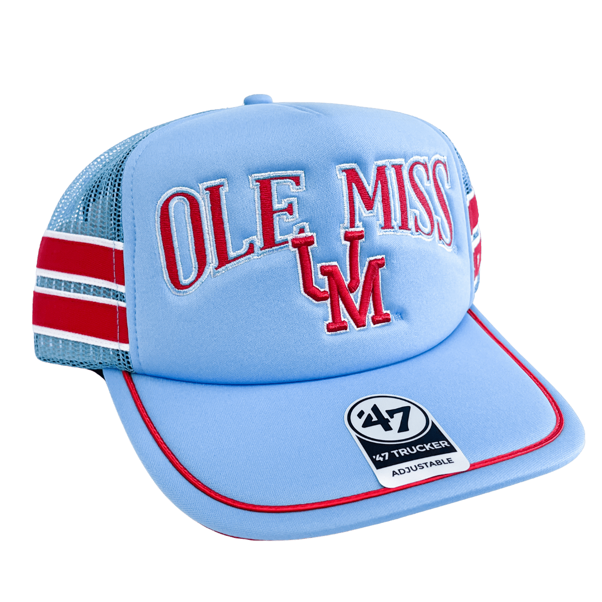 Ole Miss 47 Brand Sideband Trucker Hat - Shop B-Unlimited