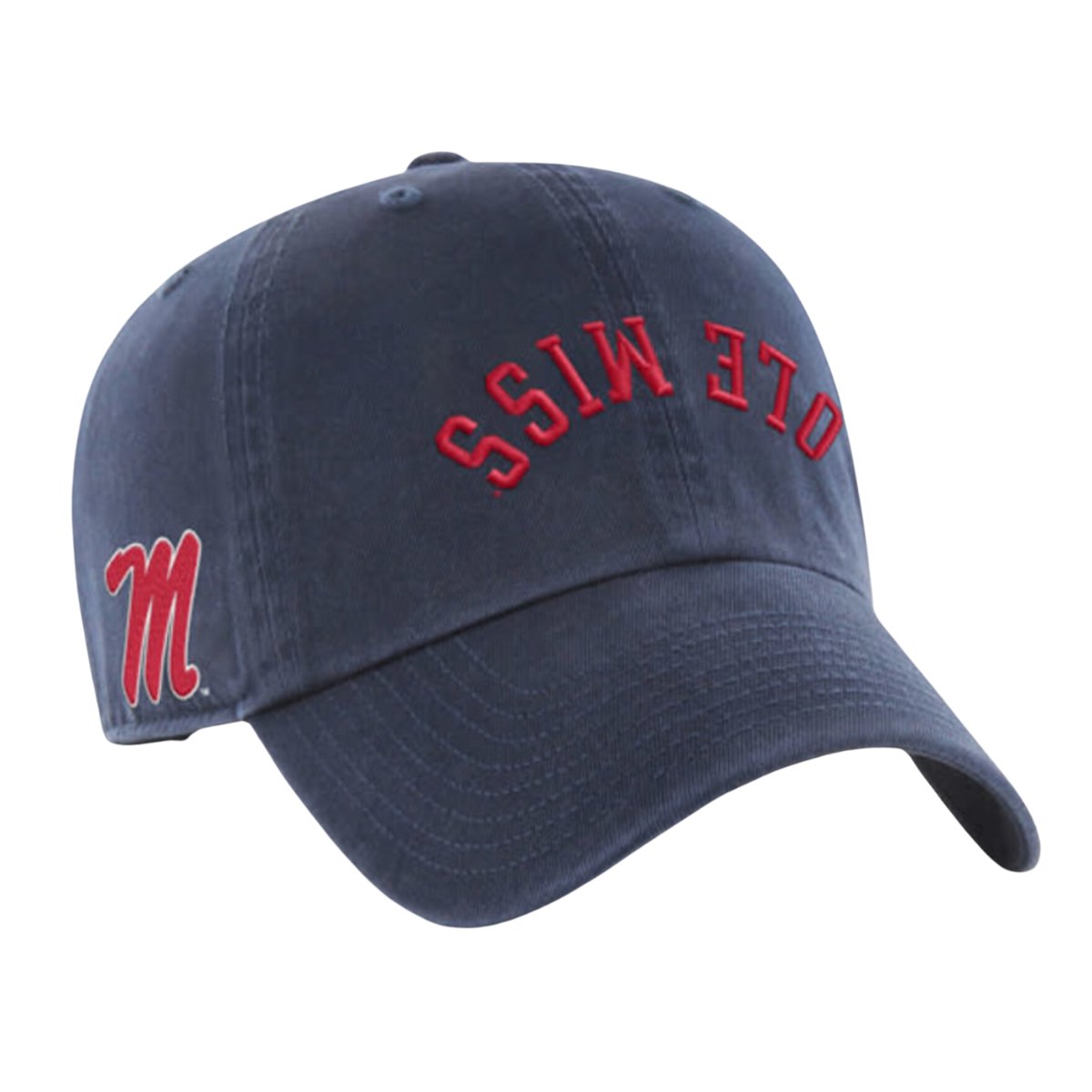 Ole Miss 47 Brand Upside Down Clean Up Hat - Shop B - Unlimited - caps adjustable