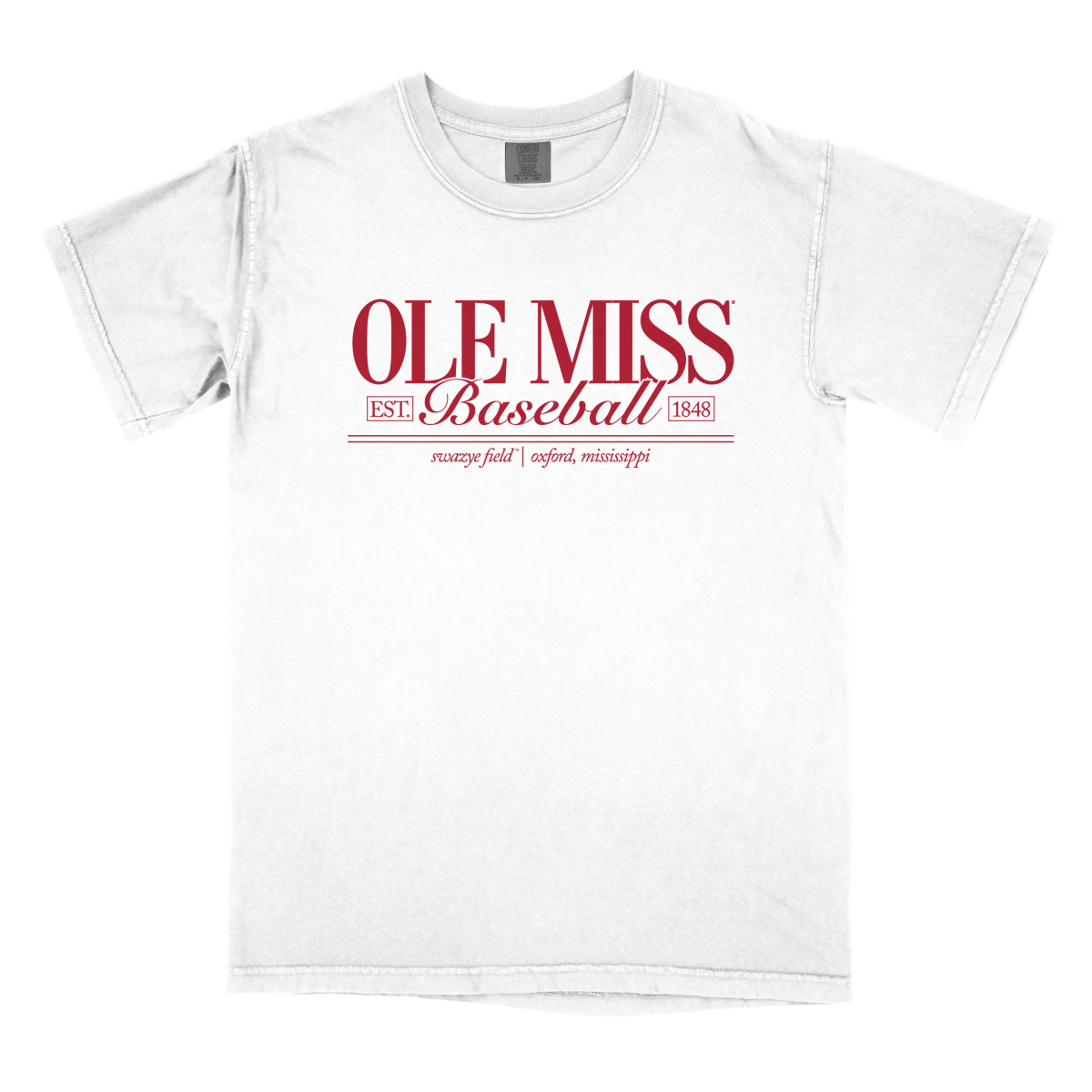 Ole Miss 80’s Tight Type T-Shirt - Shop B - Unlimited - men tee