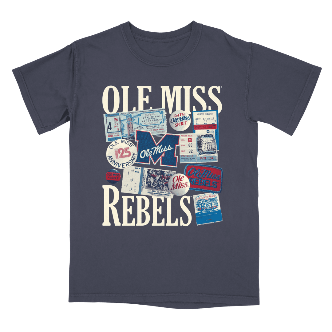 Ole Miss Alumni Ephemera T-Shirt - Shop B - Unlimited - 