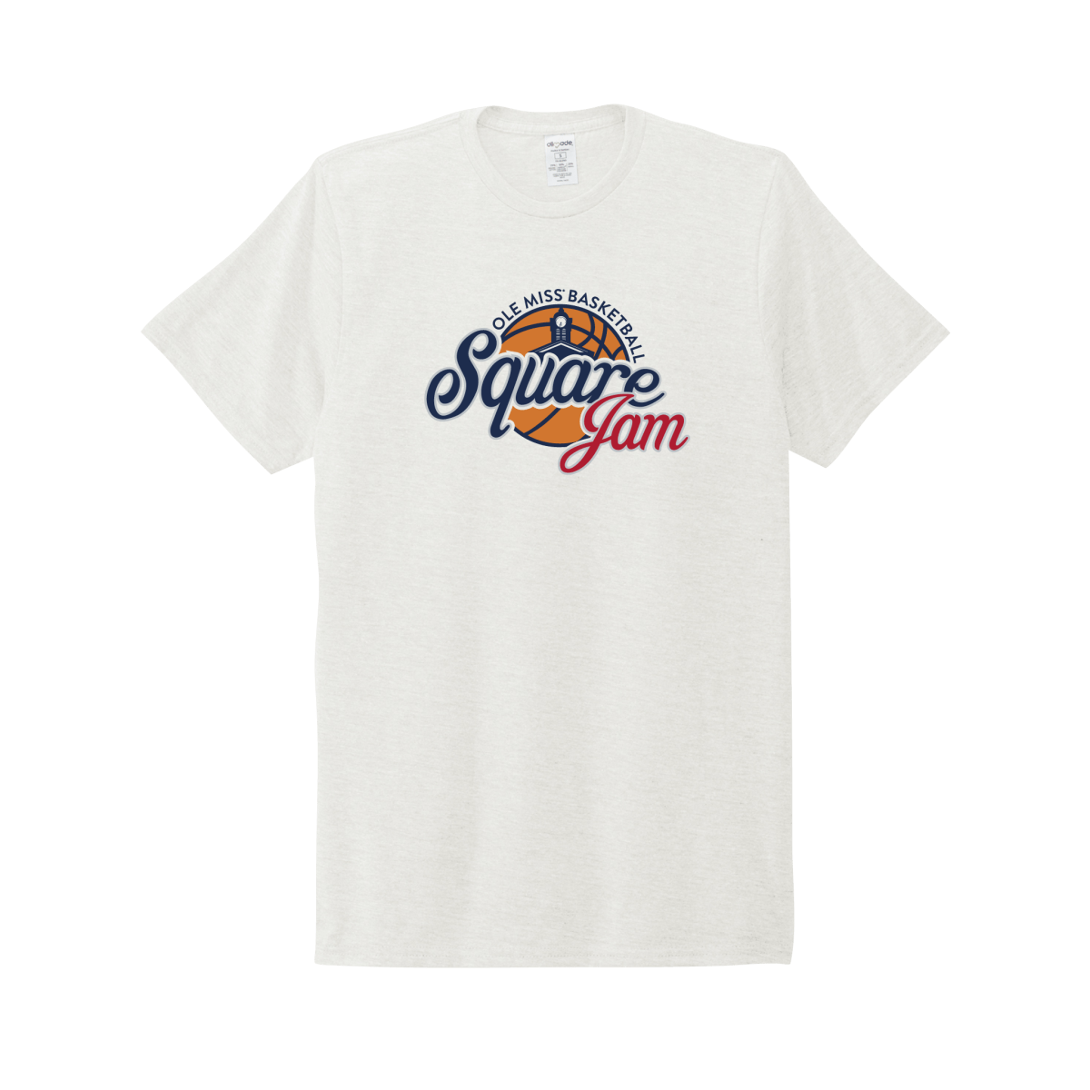Ole Miss Basketball Square Jam T-Shirt - Shop B - Unlimited - 