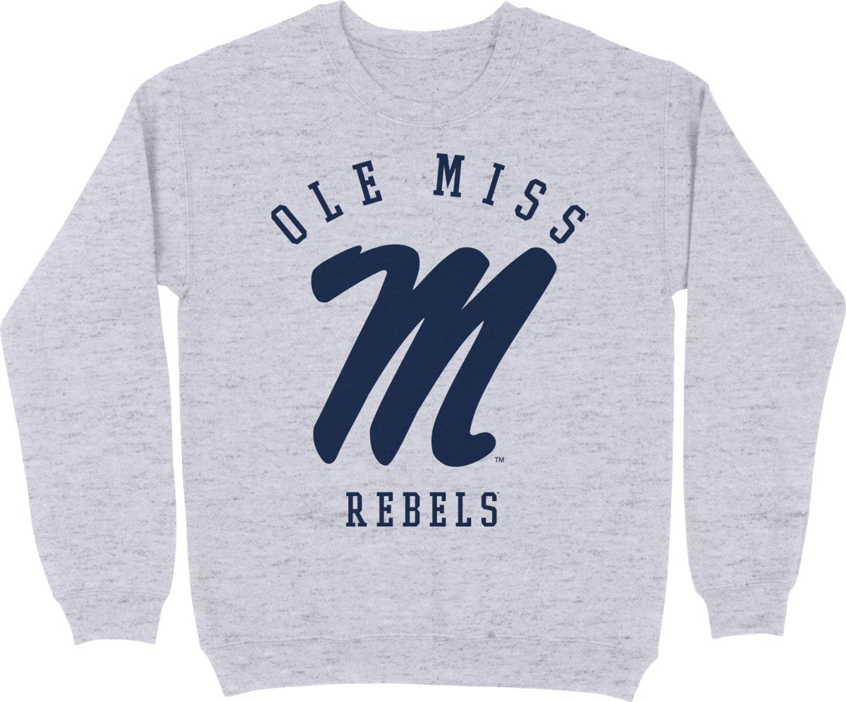 Ole Miss Block Letter Sweatshirt - Shop B - Unlimited - men fleece