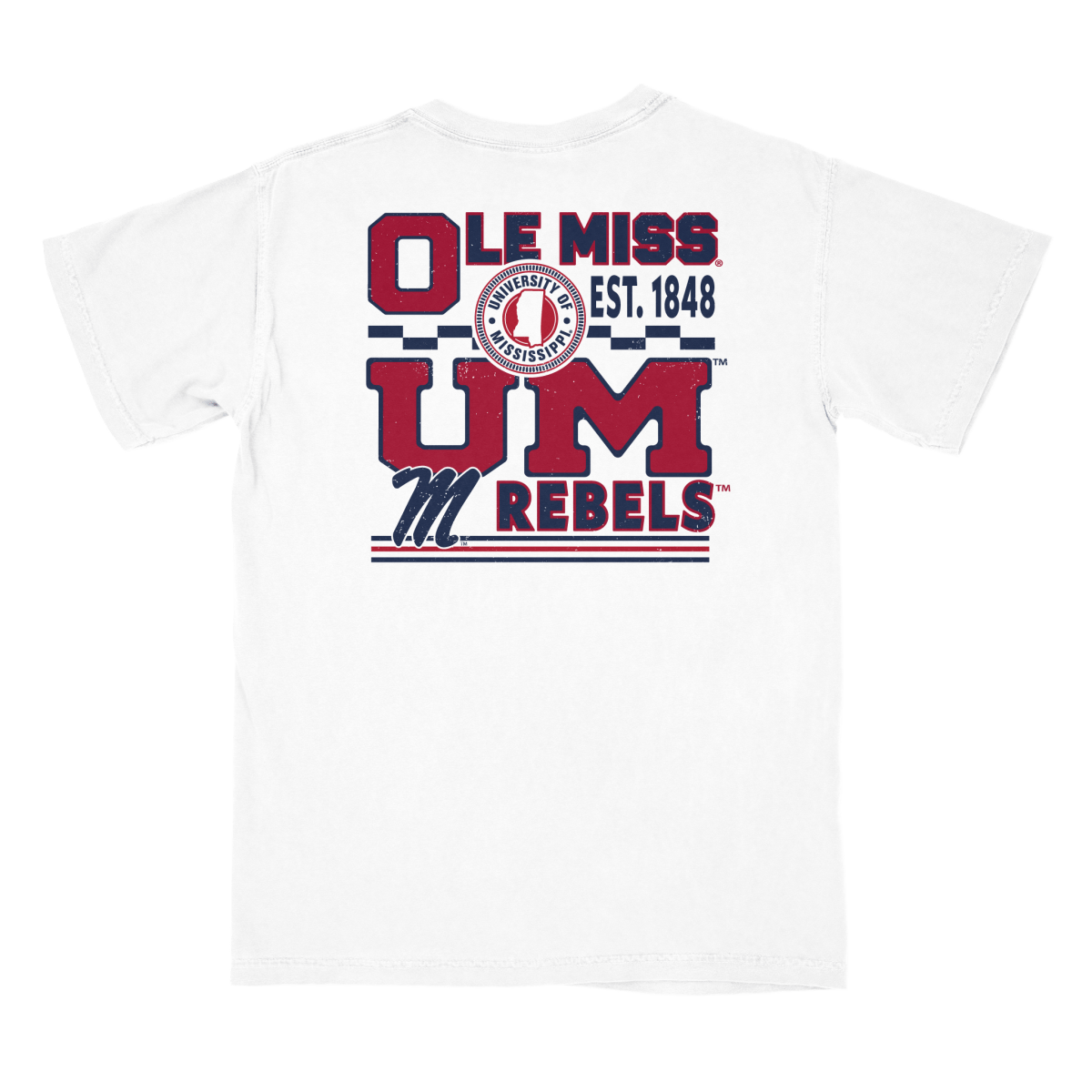 Ole Miss Block Plays T - Shirt - Shop B - Unlimited - men tee