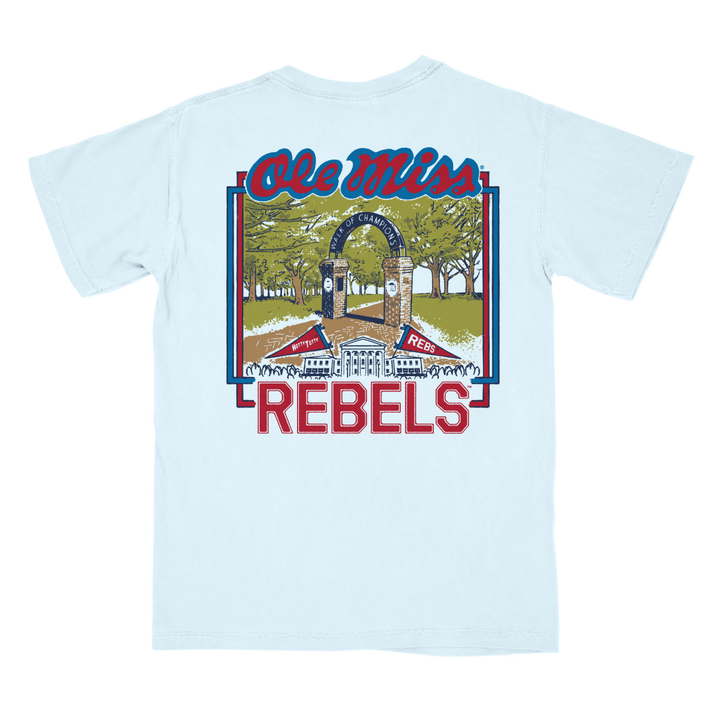 Ole Miss Classic Landmarks T-Shirt - Shop B - Unlimited - 
