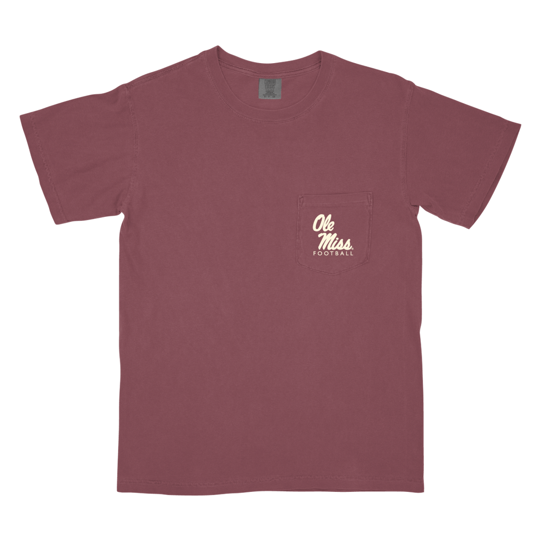 Ole Miss Football 2025 Schedule T-Shirt - Shop B - Unlimited - 
