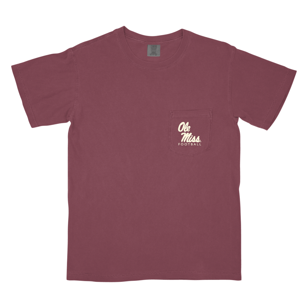 Ole Miss Football 2025 Schedule T-Shirt - Shop B - Unlimited - men tee