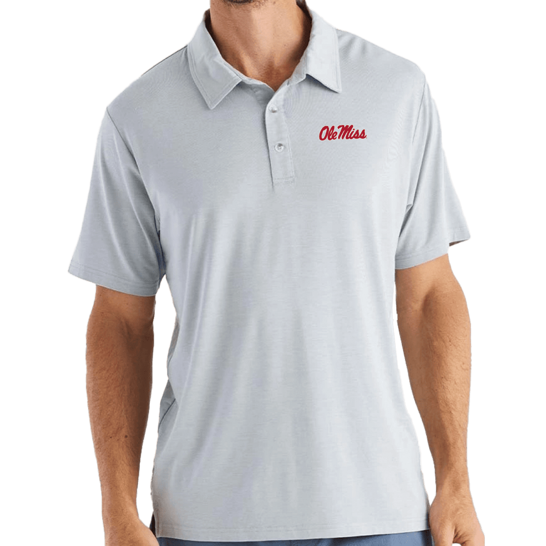 Ole Miss Free Fly Free Fly Men's Bamboo Flex Polo II - Shop B - Unlimited - men resort