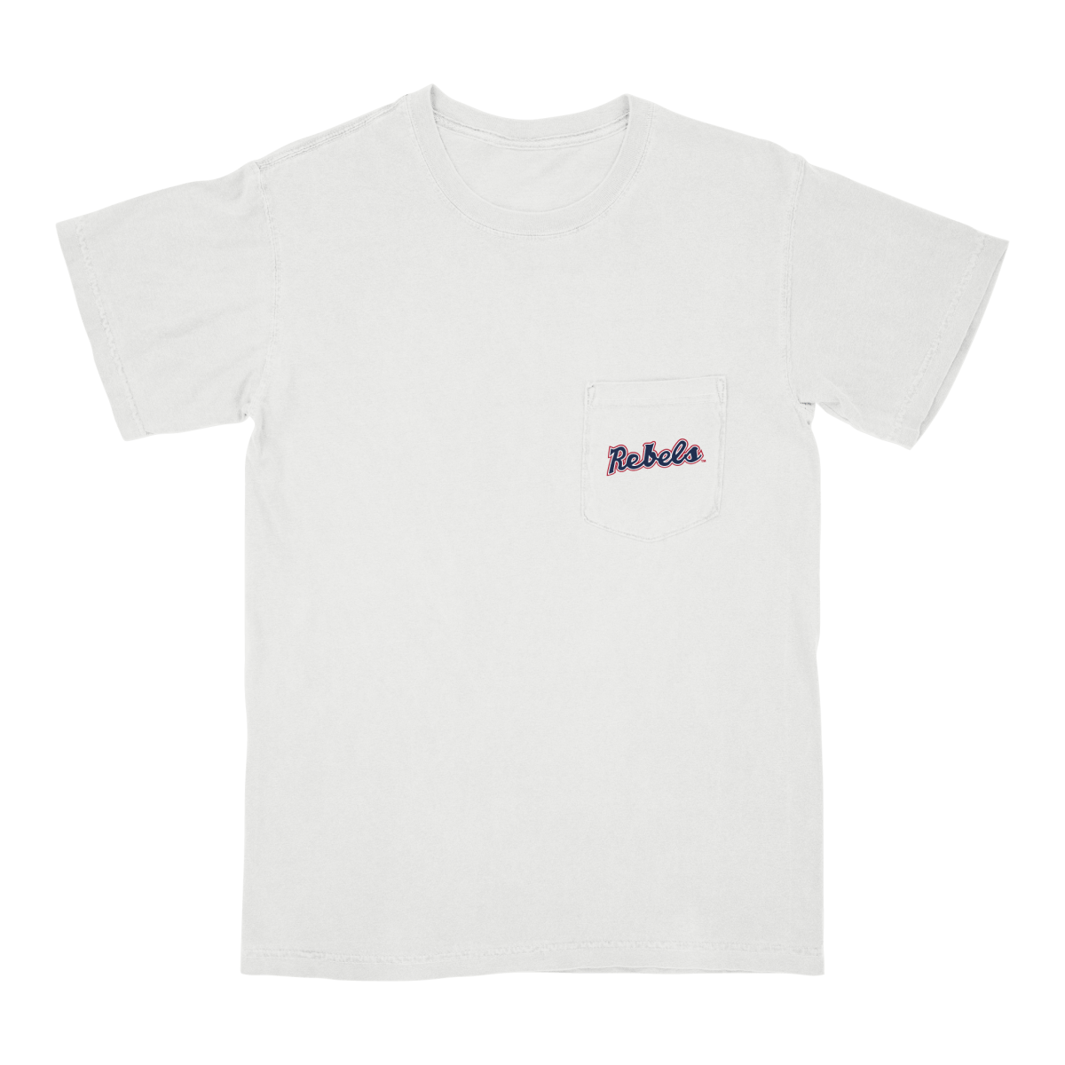Ole Miss Free Fly Men's Bamboo Flex Rebels Pocket Tee - Shop B - Unlimited - men tee