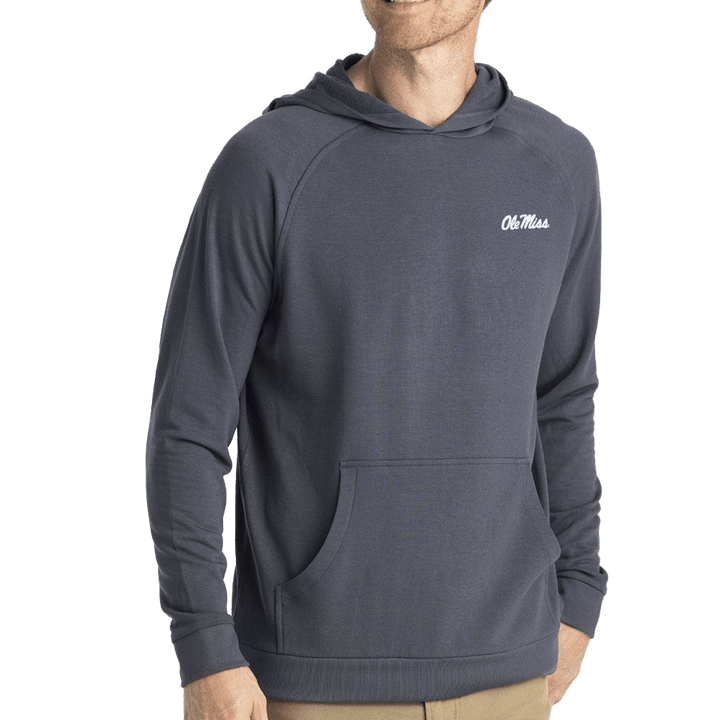 Ole Miss Free Fly Men's Bamboo Lightweight Fleece Hoodie - Shop B - Unlimited - men outerwear