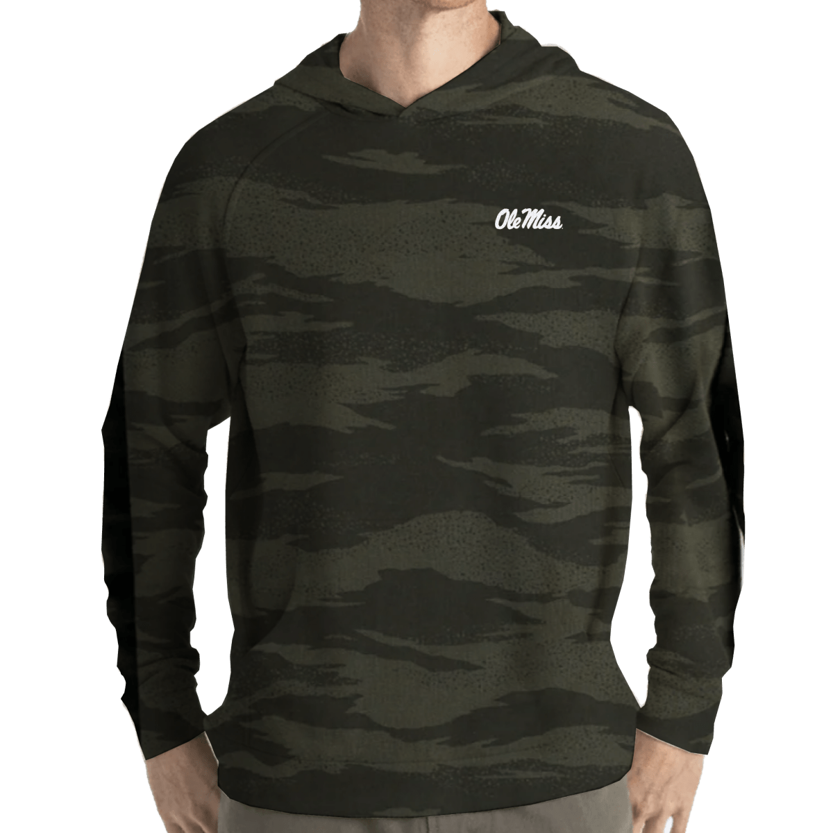 Ole Miss Free Fly Men's Bamboo Lightweight Fleece Hoodie - Shop B - Unlimited - men outerwear