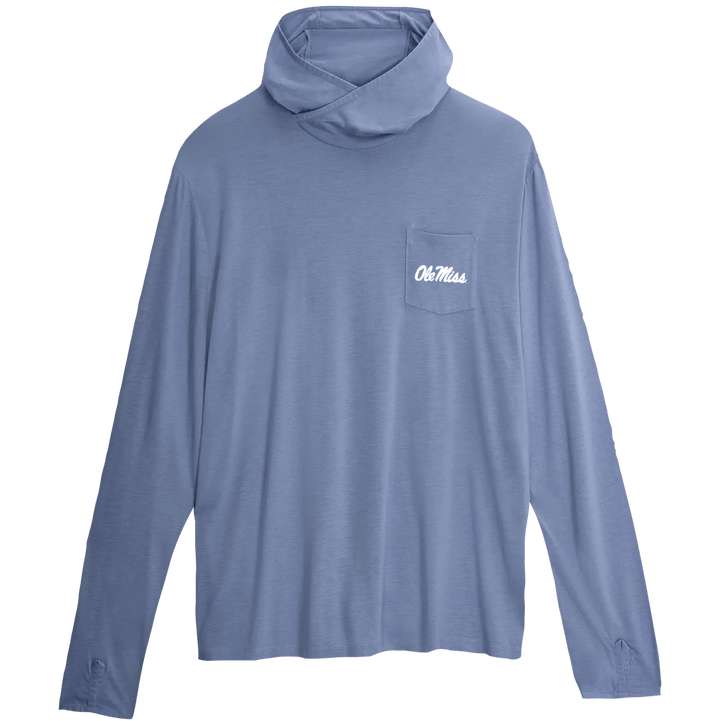 Ole Miss Free Fly Men's Bamboo Lightweight Hoodie - Shop B - Unlimited - 