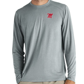 Ole Miss Free Fly Men's Bamboo Lightweight Long Sleeve - Shop B - Unlimited - men tee