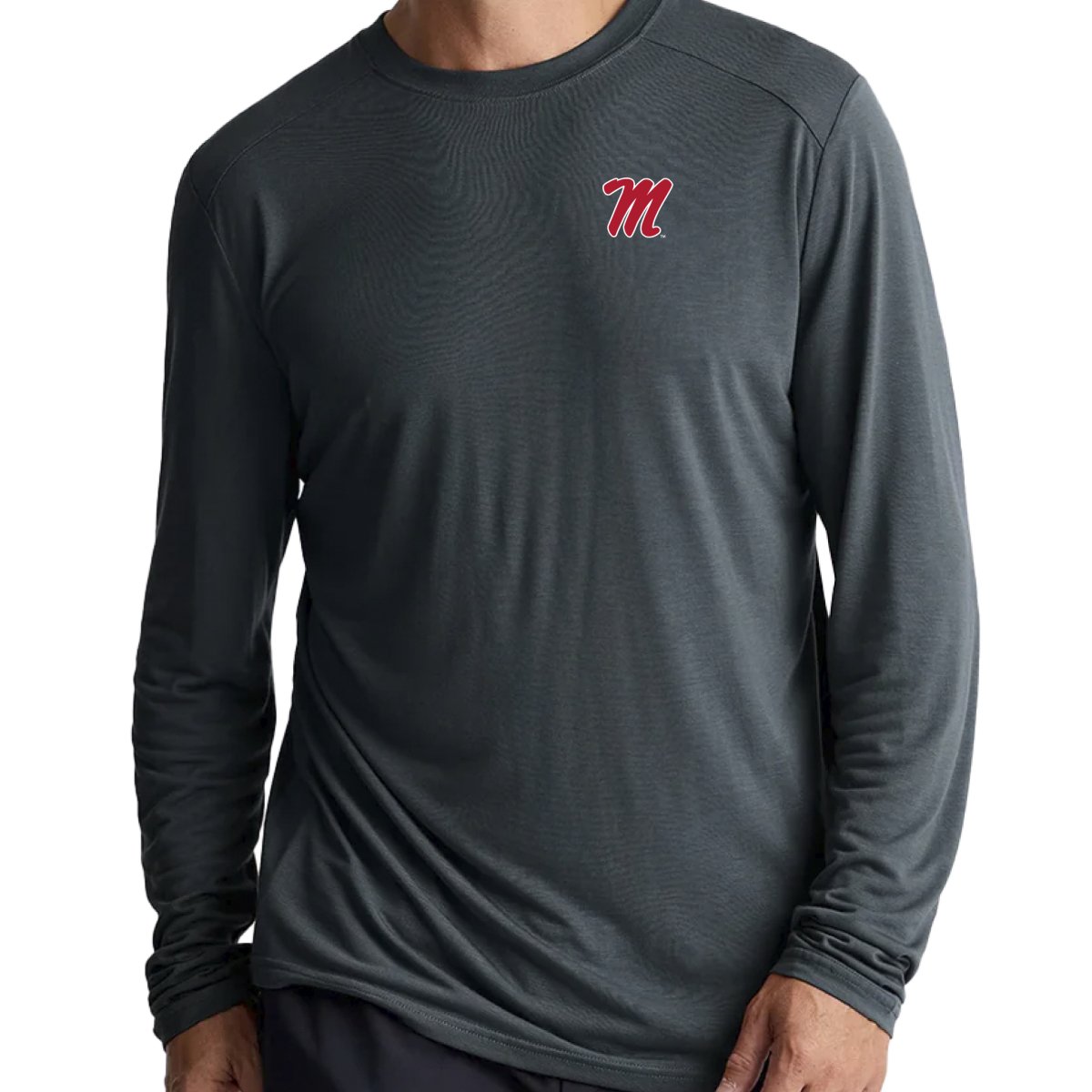 Ole Miss Free Fly Men's Bamboo Lightweight Long Sleeve - Shop B - Unlimited - men tee