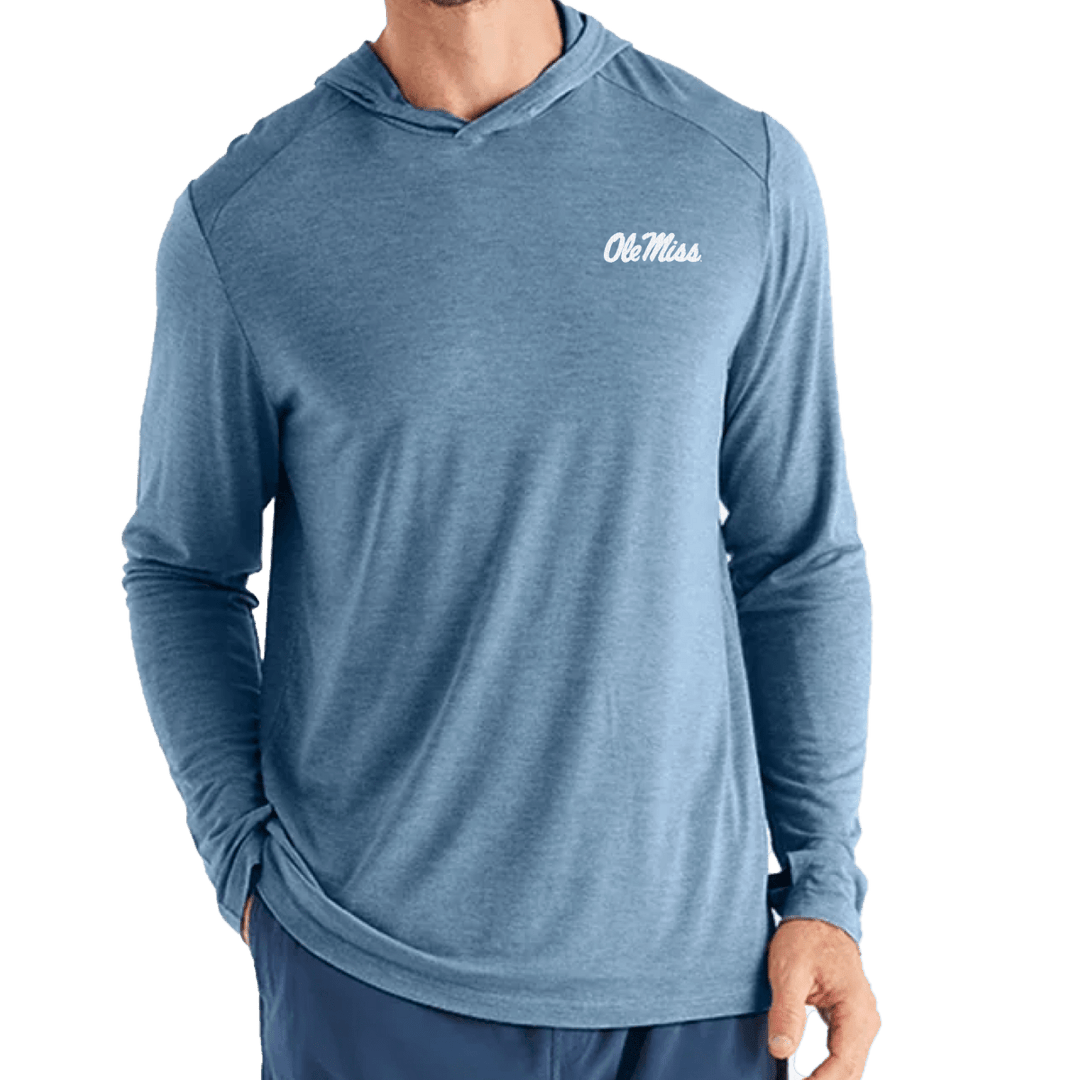 Ole Miss Free Fly Men's Bamboo Shade Hoodie - Shop B - Unlimited - men outerwear