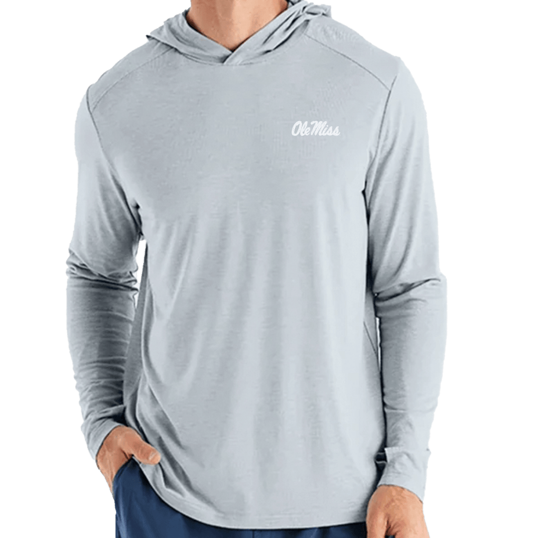 Ole Miss Free Fly Men's Bamboo Shade Hoodie - Shop B - Unlimited - men outerwear
