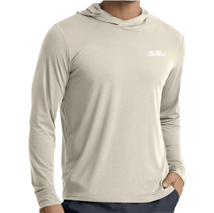 Ole Miss Free Fly Men's Elevate Lightweight Hoodie - Shop B - Unlimited - men outerwear