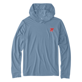 Ole Miss Free Fly Men's Elevate Lightweight Hoodie - Shop B - Unlimited - men outerwear