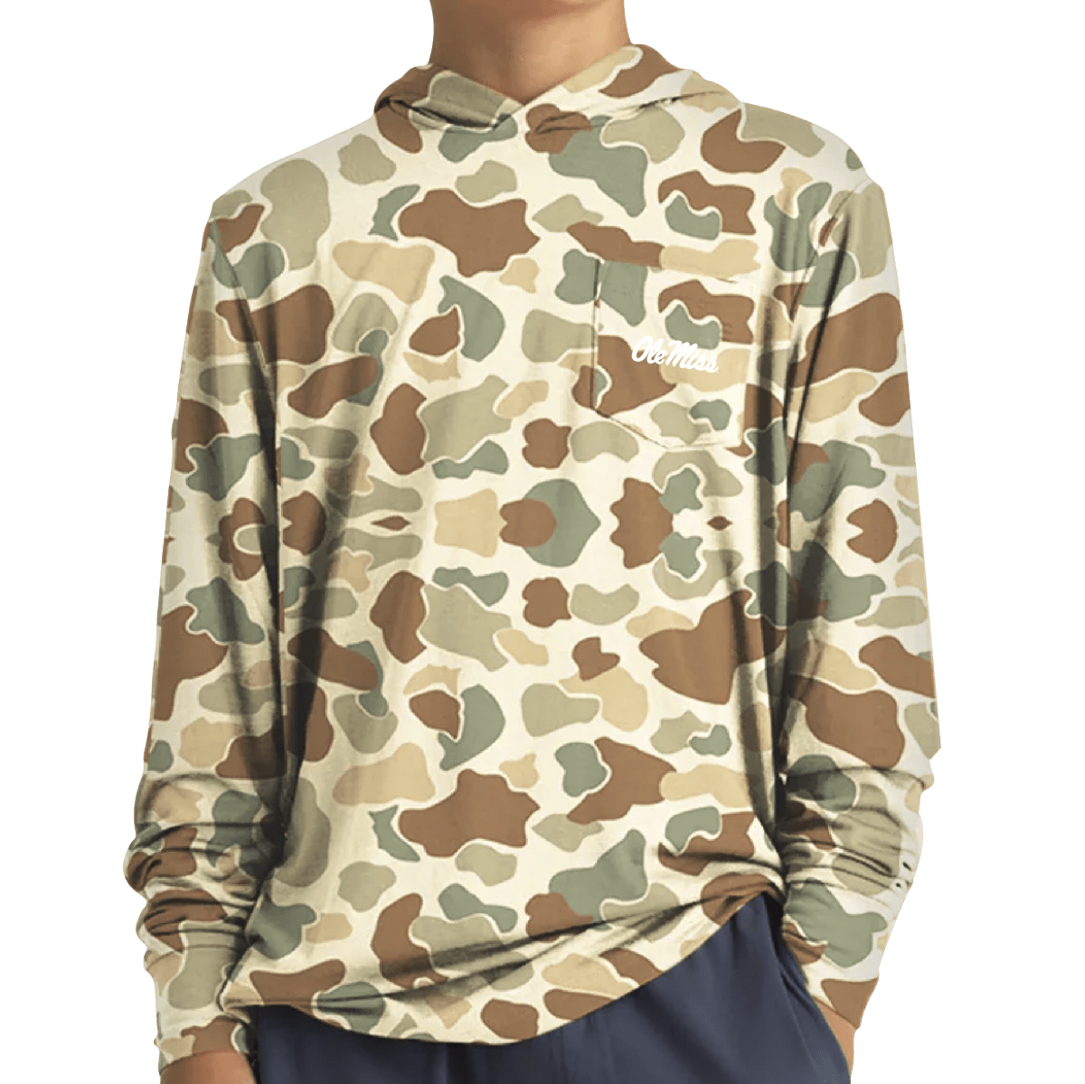 Ole Miss Free Fly Youth Bamboo Shade Hoodie - Shop B - Unlimited - 