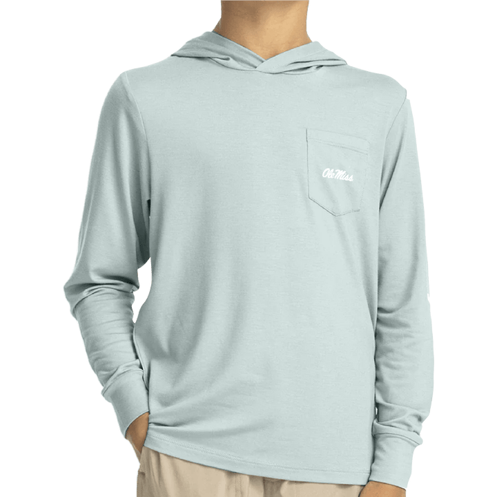 Ole Miss Free Fly Youth Bamboo Shade Hoodie - Shop B - Unlimited - 