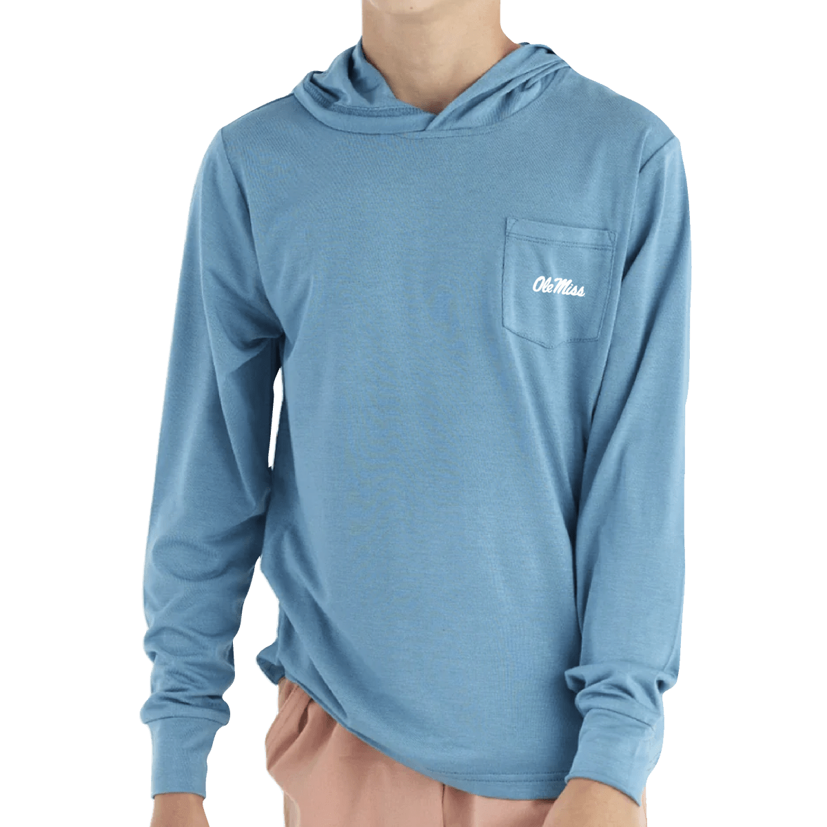 Ole Miss Free Fly Youth Bamboo Shade Hoodie - Shop B - Unlimited - 