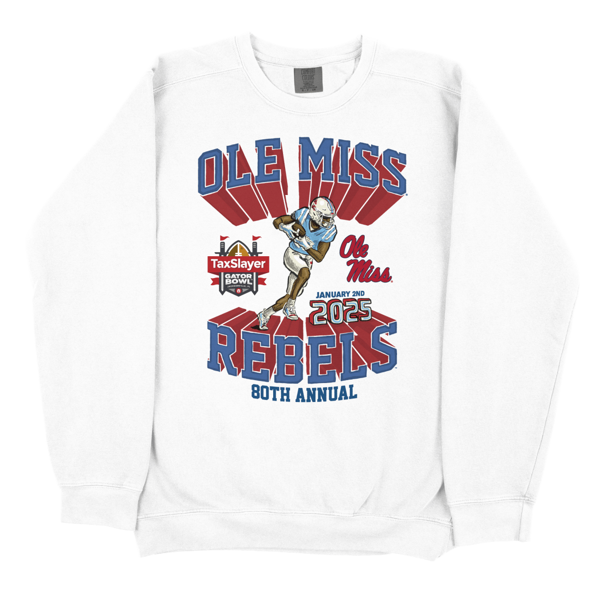 Ole Miss Gator Bowl Sweatshirt Game Day 2024 - Shop B - Unlimited - men fleece