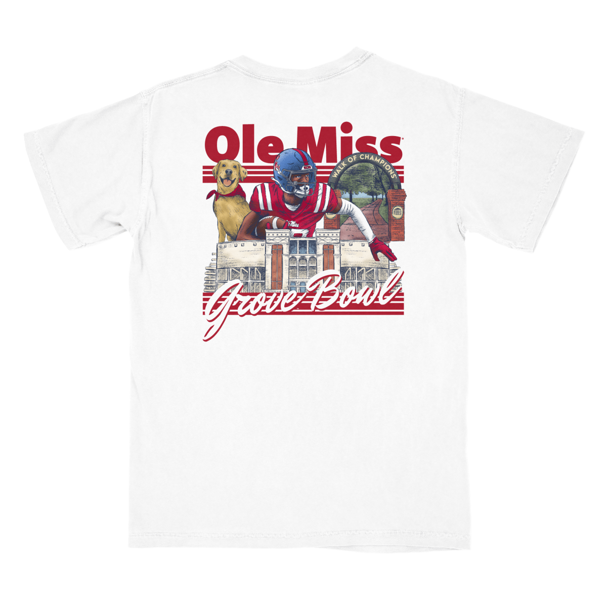 Ole Miss Grove Bowl 2024 T-Shirt - Shop B-Unlimited