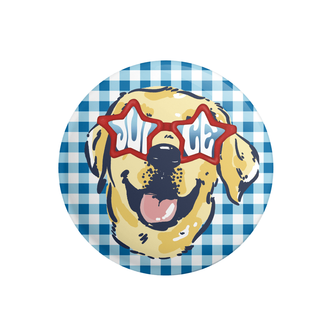 Ole Miss Happy Mascot Button - Shop B - Unlimited - novelty pin