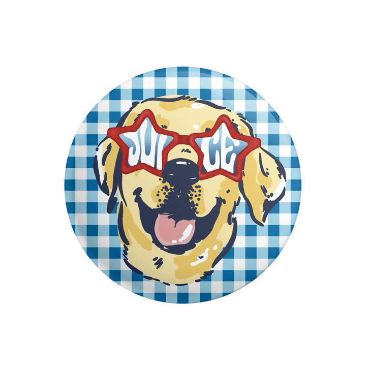 Ole Miss Happy Mascot Button - Shop B - Unlimited - novelty pin