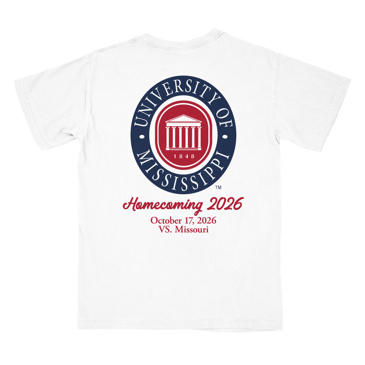 Ole Miss Homecoming 2026 T-Shirt - Game Day Apparel - T-Shirts