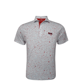 Ole Miss Horn Legend Golf Pattern Polo - Shop B - Unlimited - men resort