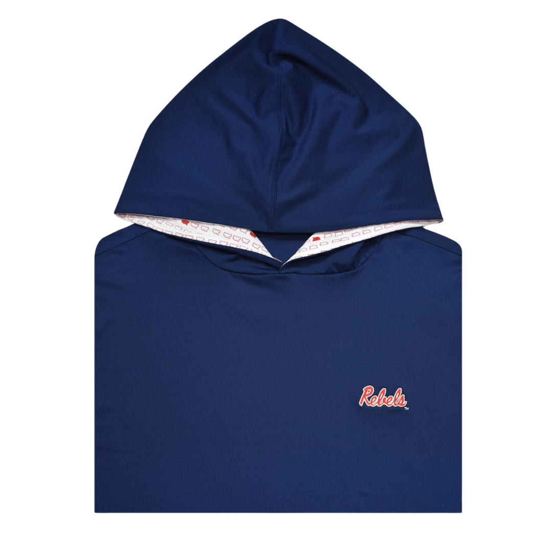 Ole Miss Horn Legend Hooded Pullover - Shop B - Unlimited - men outerwear