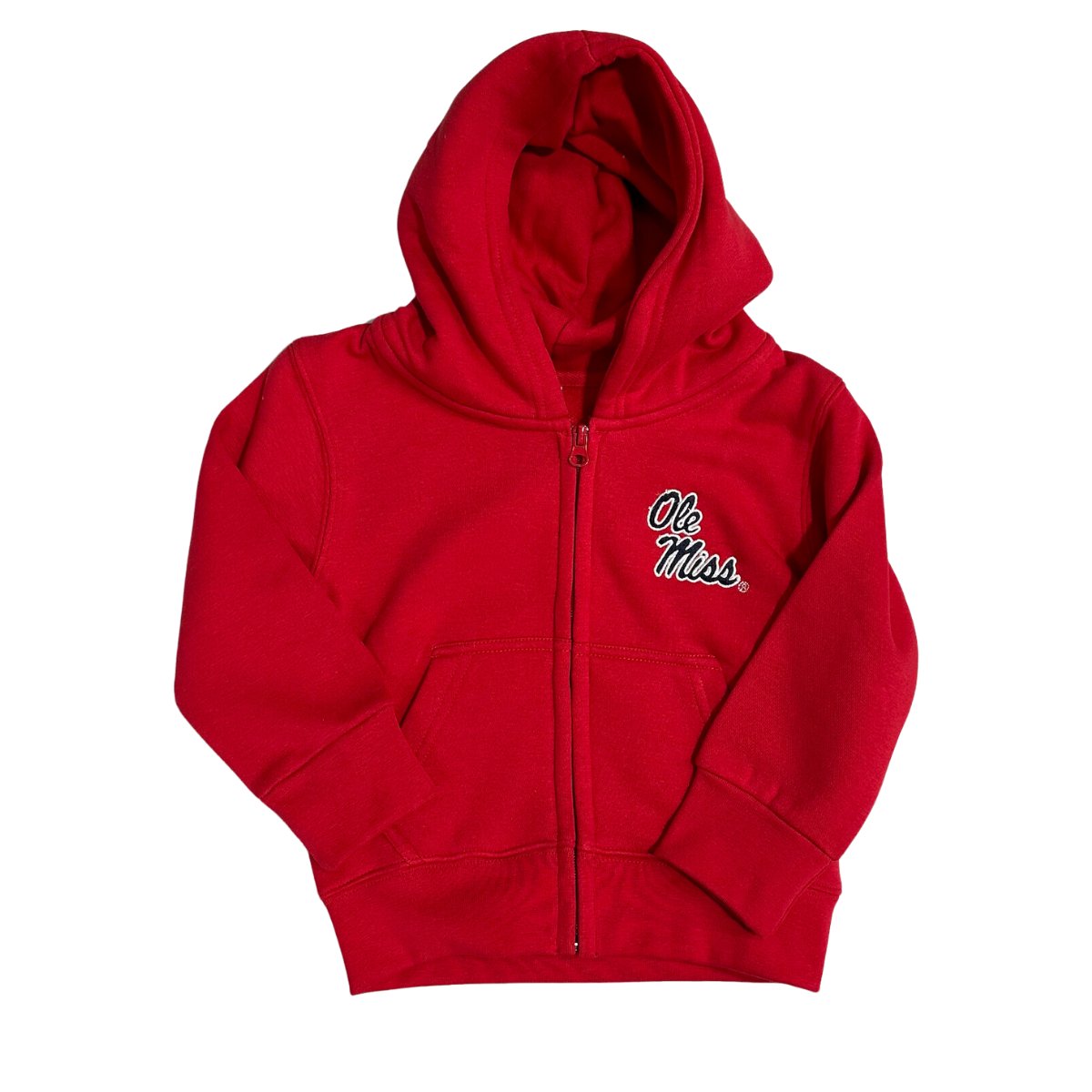 Ole Miss Kids Full Zip Hoodie - Shop B - Unlimited - youth toddler