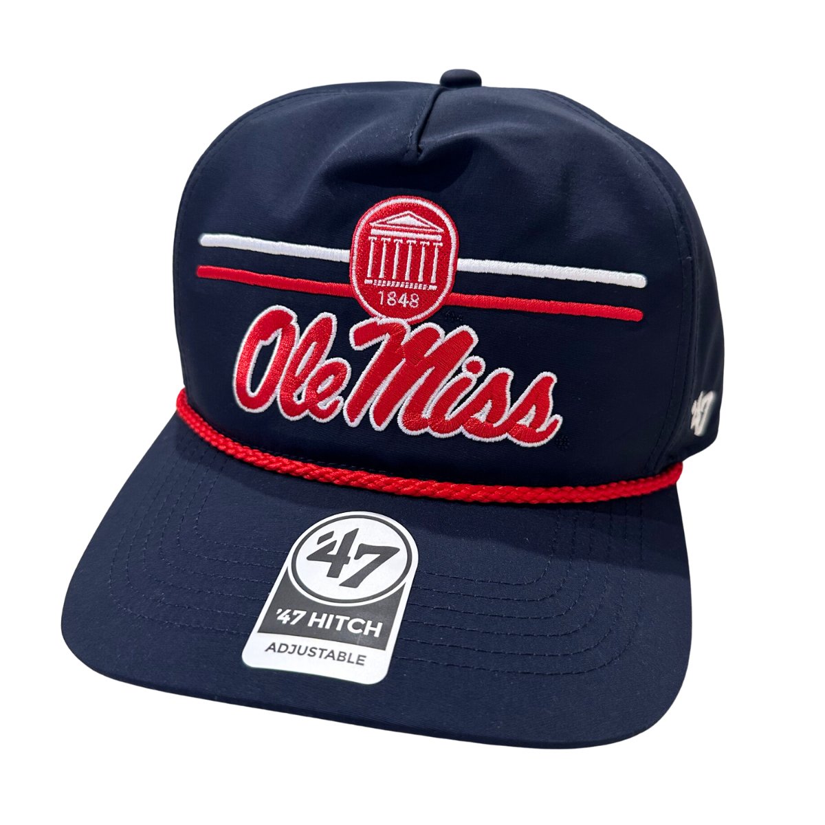 Ole Miss Lyceum 47 Brand Campscape Hitch Hat - Shop B - Unlimited - caps adjustable