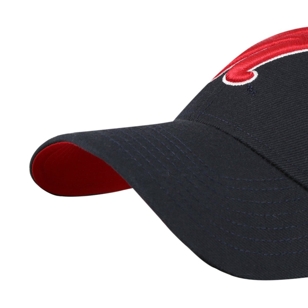 Ole Miss M Script Sure Shot Snapback 47 MVP Wool Hat - Shop B - Unlimited - caps adjustable