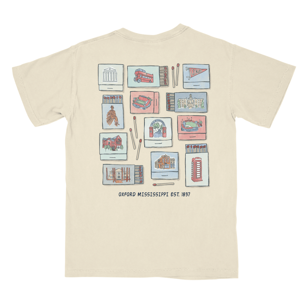 Ole Miss Matchbook T-Shirt - Shop B - Unlimited - 